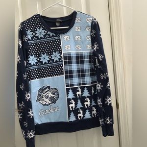 UNC Chapel Hill Tar Hills Christmas Sweater.  Gently used, normal wear.